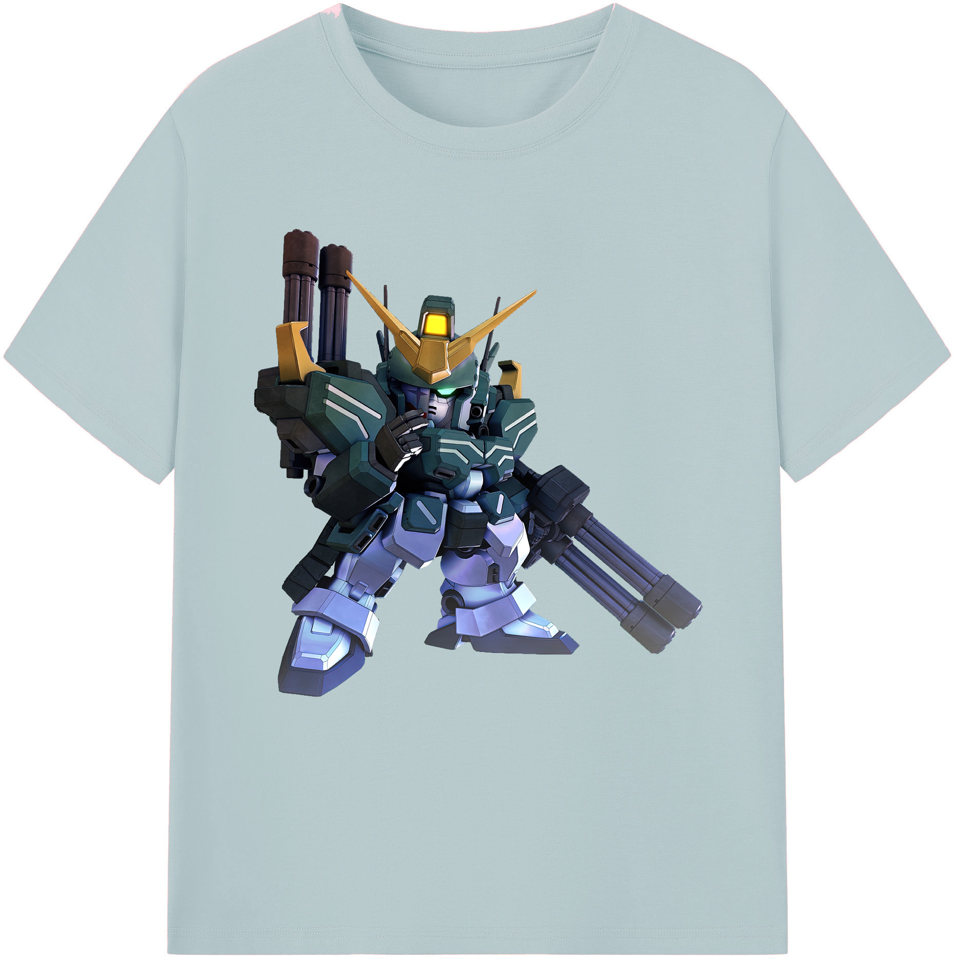 （画像用） 機動戦士ガンダム Mobile Suit Gundam 綿100％半袖Tシャツ（フロントプリント）